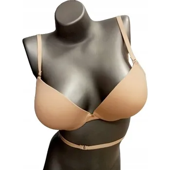 Dámské spodní prádlo Lemax push-up podprsenka béžová velikost 80B