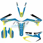 Polepy na motocykl (sada polepů Dream) TM EN 2takt+4takt / 15-21 + MX 2takt+4takt / 15-21 - typ polepů Dream4 BB2804N