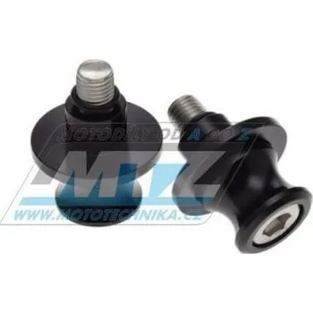 Rolny zadní kyvné vidlice pro stojan - závit M10x1,50 - černé 84-1215497-02