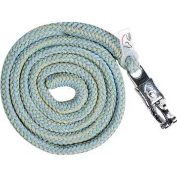 Vodítko Catherine s panik karabinou - zelená/středně modrá