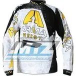 Dres motokros PROGRIP 7012 ARMA White - bílý - velikost XXL PG7012-AR1-2X