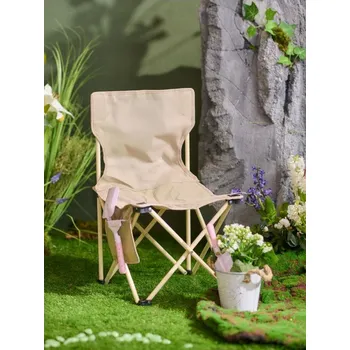 Sinsay - Jednobarevná skládací zahradní židle - béžová - 719IJ-08X - 719IJ-08X-ONE