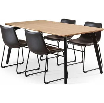 Kuchyňská linka Sada nábytku Cadiz - Actona Světlý dub 160x75 cm