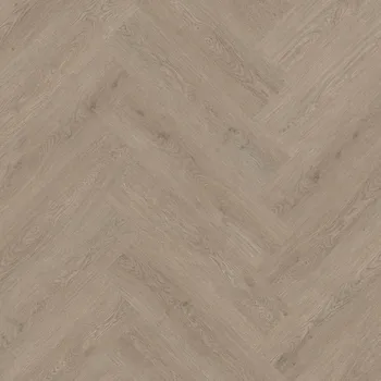 vinylová podlaha Vinylová podlaha BRASED Objectline Herringbone (HB) lepený 9781 Dub Vigo šedý
