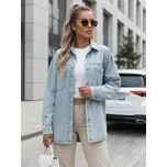 Dámská bunda džínová oversize BLUEDIVA TY4900 Barva: Nebeská, Velikost: L