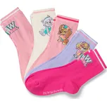 724337 - Tchibo - Dětské ponožky »Tlapková patrola« - pro miminko - vel. 23-26 - barva: bílá/žakár