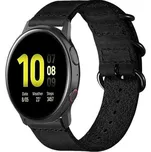 Lenuo elegantní kožený strap 20 mm (černá)