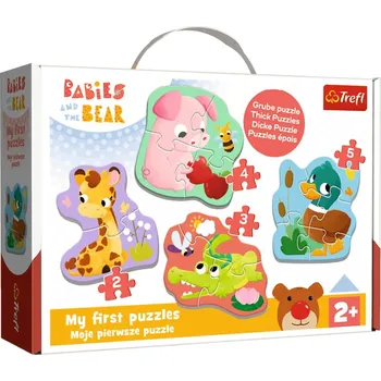 Puzzle Trefl Puzzle Puzzle – „Baby Classic“ – Zvířátka Trefl 36135