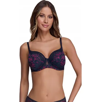 Dámské spodní prádlo Ava podprsenka polovyztužená modrá velikost 85G