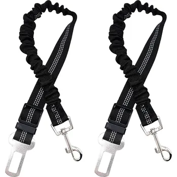 Obojek pro psa Bezpečnostní pás pro psy do auta, 2 ks