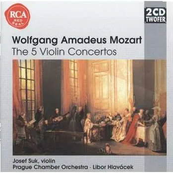 Zahraniční hudba 2CD Prague Chamber Orchestra: The 5 Violin Concertos 2003