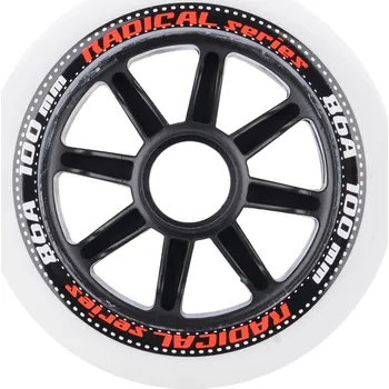 Kolečko k in-line bruslím TEMPISH RADICAL 100mm 86A 3ks white