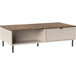 Konferenční stolek, kašmír/dub castello, EYCO 2S/110