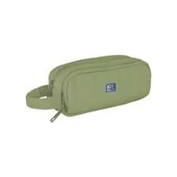 Set školních potřeb Pouzdro dvojité Oxford zelené