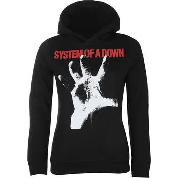 Dámská mikina mikina s kapucí dámské System of a Down - Black - HYBRIS - WMX-57-SOAD005-H87-17-BK - S