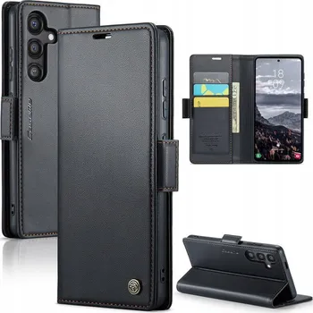 Pouzdro na mobilní telefon Flipové pouzdro Caseme pro Samsung POCO M3, černé