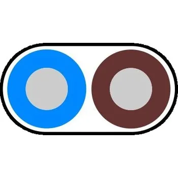 elektrický kabel Kabel CYYPL-O 2x1,5