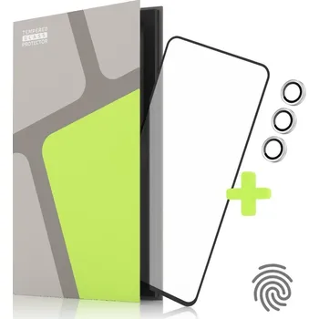 Tempered Glass Protector rámečkové pro Samsung Galaxy A54 5G, černé + sklo na kameru