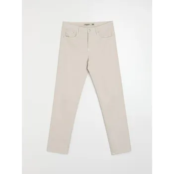 Pánské džíny Sinsay - Džíny slim fit - krémová - 267HR-01X - 267HR-01X-38