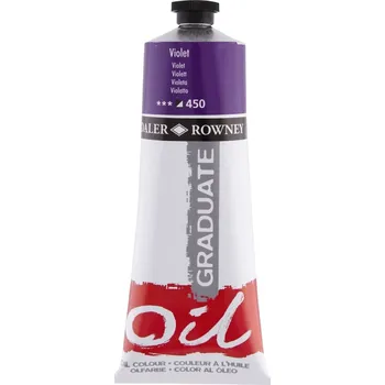 Výtvarná barva Daler Rowney Graduate Olejová barva Violet 200 ml 1 ks