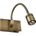Ideal Lux - LED nástěnné svítidlo LED/3W/230V bronzová