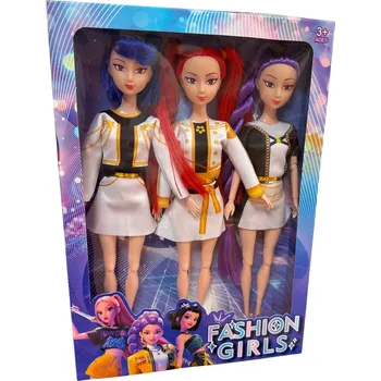 Panenka K-Pop Demon Hunters - Cool girl classic (sada 3 panenek)