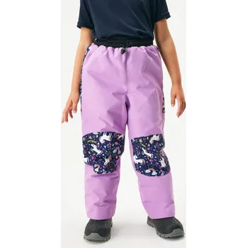 Dívčí kalhoty Unuo Dětské rostoucí oteplovačky - Jednorožci Velikost: 122-128