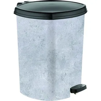 Odpadkový koš Koš odpadkový pedál 20 l šedý granit