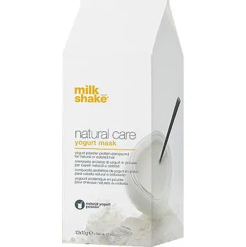 Vlasová regenerace Milk_Shake Natural Care Yogurt Mask jogurtová proteinová maska 12 x 15 ml