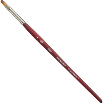 Princeton Brush Velvetouch Multi-Technique Synthetic Filbert Plochý štětec 4 1 ks