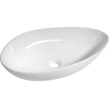 CERASTYLE OVALI keramické umyvadlo 61x34cm, bílá