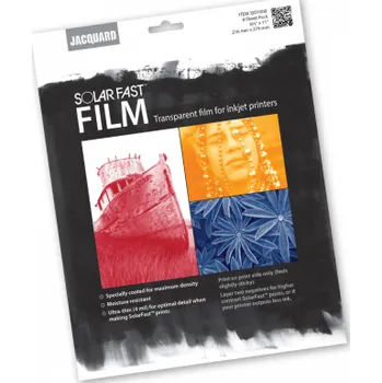 Hardware k bicímu nástroji Fólie Jacquard Solarfast pro inkoustové tiskárny – 21,6x27,9cm, 8ks