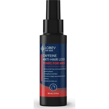 Šampon LOBEY Kofeinové tonikum proti padání vlasů pro muže | 90 ml