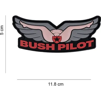 Nášivka Gumová nášivka 101 Inc Bush Pilot - barevná