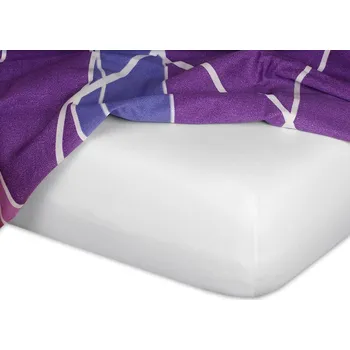 Prostěradlo Jersey prostěradlo 220x220 EXCLUSIVE bílé