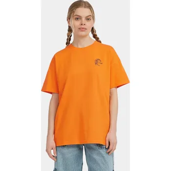O'NEILL Dámské tričko O'Neill O'Riginals Back Print ORANŽOVÁ|ŽLUTÁ