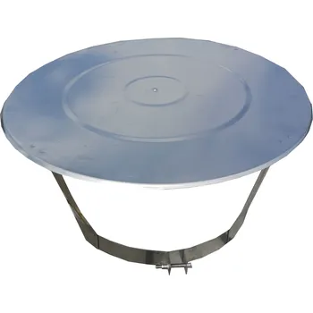 Komín Komíny CZ Stříška nerezová pro sklobetonový konus