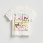 Reserved - Tričko Hello Kitty a přátelé - krémová - 138HU-01X - 138HU-01X-116