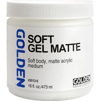 Speciální výtvarná barva Golden Artist Colors Soft Gel Matte 473 ml 1 ks