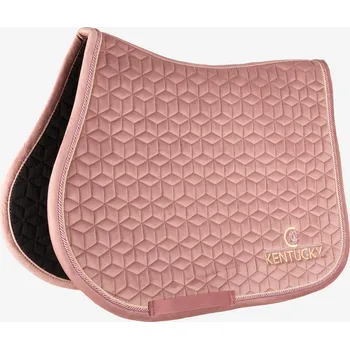 KENTUCKY HORSEWEAR Podsedlová dečka Kentucky Velvet FS RŮŽOVÁ