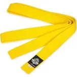 Žlutý pás ke kimonu DBX BUSHIDO OBI - 240cm
