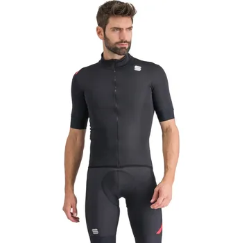 Cyklistická bunda Pánská cyklistická bunda SPORTFUL-Fiandre light no rain jacket s, black Černá XL