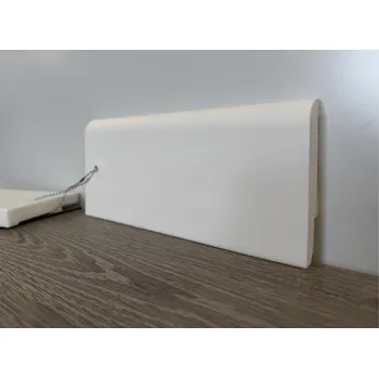 Podlahová lišta EU Soklová lišta White 001 Soklová lišta