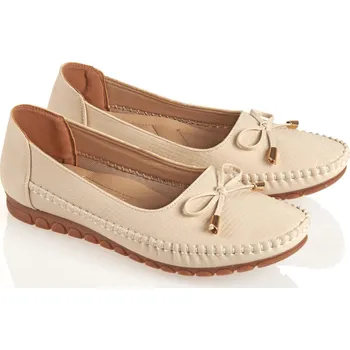 Dámské mokasíny Mokasíny krémová 37