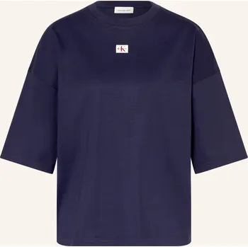 Dámské tričko Calvin Klein Jeans Dámské Oversized Tričko, tmavě modrá, 38