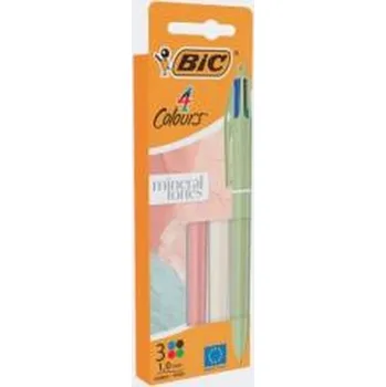 Długopis Mineral Tones mix 1mm 3szt BIC