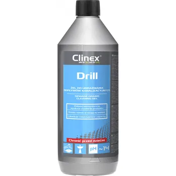 Čistič odpadu ClineX Drill čistící gel na kanalizační potrubí 1 l