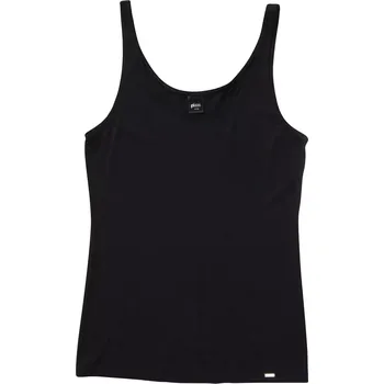 Košilka Pleas 162881 široká ramínka s modalem černá velikost L