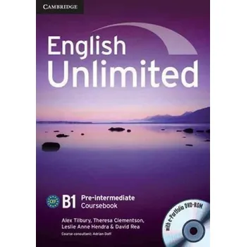 Anglický jazyk English Unlimited Pre-intermediate Coursebook with E-Portfolio