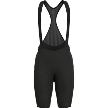 Cyklistické kalhoty ALÉ Cyklistické kalhoty krátké s laclem - R-EV1 K-COLDBLACK 2.0 - černá M